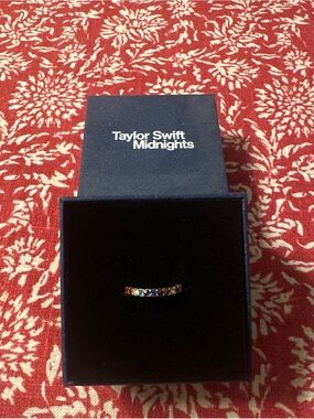Taylor Swift Midnights Ring Size 7